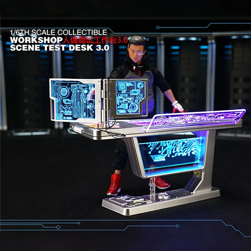 1/6 Scale TOYS-BOX TB090 Workshop Scene Test Desk 3.0 for 12'' Action Figure Soldier Workbench Table Scene Props Accessories
1/6 Scale TOYS-BOX TB090 Workshop Scene Test Desk 3.0 for 12'' Action Figure Soldier Workbench Table Scene Props Accessories