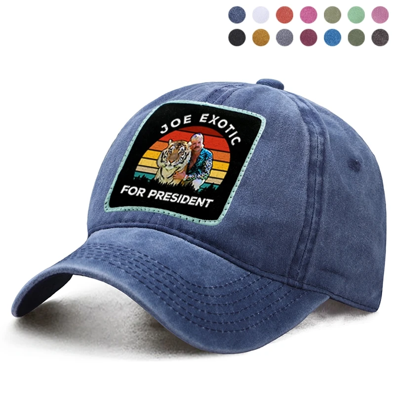 Бейсбольная кепка Joe Exotic для Presiden Tiger King бейсболка папы водителя грузовика