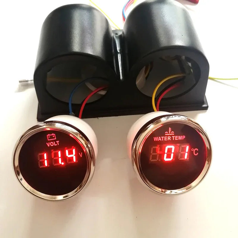 52 мм Измеритель температуры и напряжения воды для автомобиля и морского транспорта 2-в-1 с кронштейном фиксированного базового прибора обще...
52 мм Измеритель температуры и напряжения воды для автомобиля и морского транспорта 2-в-1 с кронштейном фиксированного базового прибора обще...