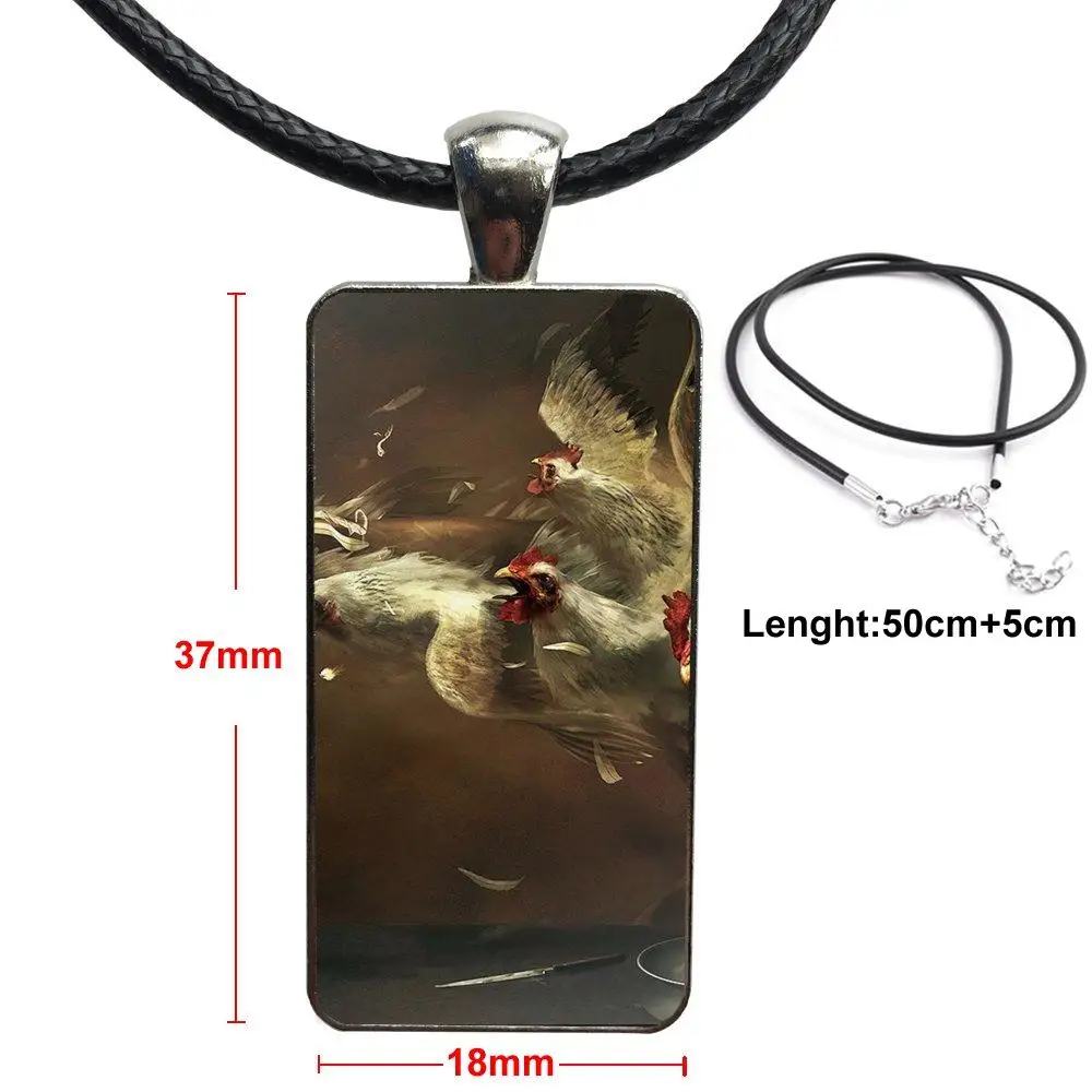 For Women Girl Gift Jewelry With Steel Plated Glass Cabochon Choker Long Pendant Rectangle Necklace Animal Chicken Big Rooster
For Women Girl Gift Jewelry With Steel Plated Glass Cabochon Choker Long Pendant Rectangle Necklace Animal Chicken Big Rooster