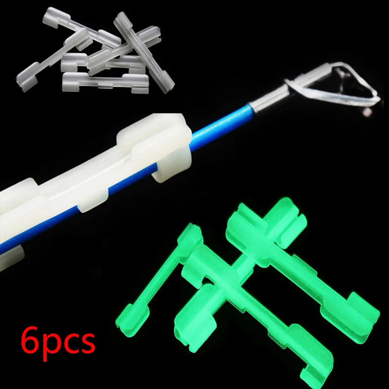 6-piece Night Fishing Rod Tip Lamp Holder Clip Glow Stick Chemical Fluorescent Light Pole Fishing Glow Stick Fishing Accessories
6-piece Night Fishing Rod Tip Lamp Holder Clip Glow Stick Chemical Fluorescent Light Pole Fishing Glow Stick Fishing Accessories