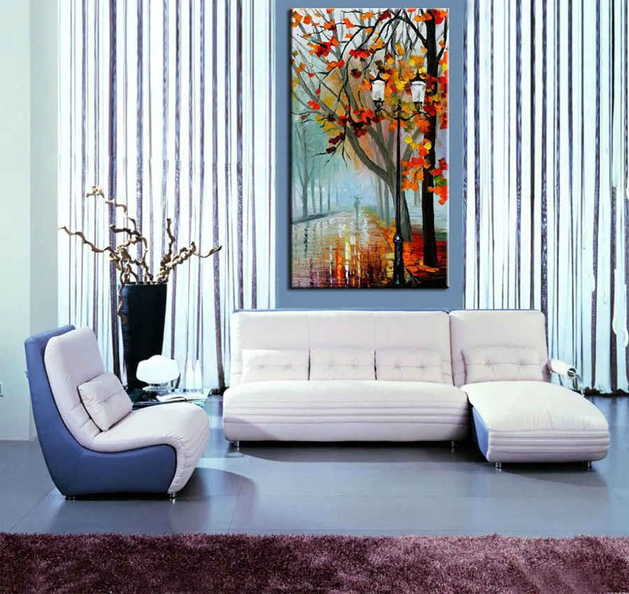 100% handmade Landscape City Bench Night View Knife Modern Canvas Painting For Living Room Wall Art home decor
100% handmade Landscape City Bench Night View Knife Modern Canvas Painting For Living Room Wall Art home decor