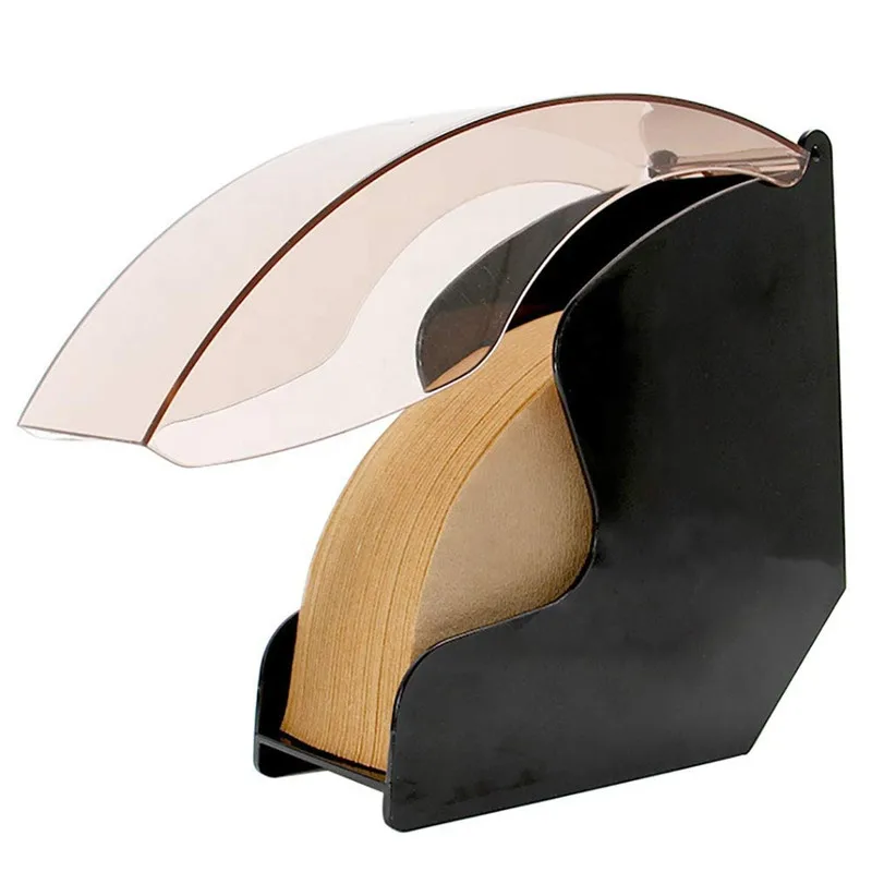 Coffee Filter Holder Coned Filter Paper Dispenser Rack Sector V6-shape Filters Container Storage Stand Base with Dustproof Cover
Coffee Filter Holder Coned Filter Paper Dispenser Rack Sector V6-shape Filters Container Storage Stand Base with Dustproof Cover