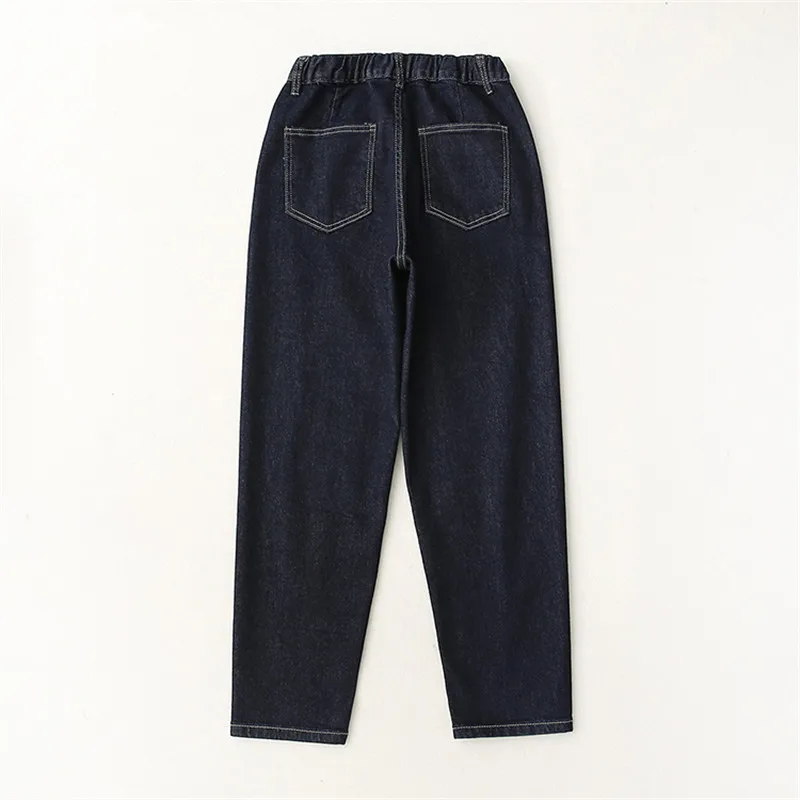 Autumn and winter new style street casual high waist stretch jeans women solid color thinner elastic waist all-match jeans women
Autumn and winter new style street casual high waist stretch jeans women solid color thinner elastic waist all-match jeans women