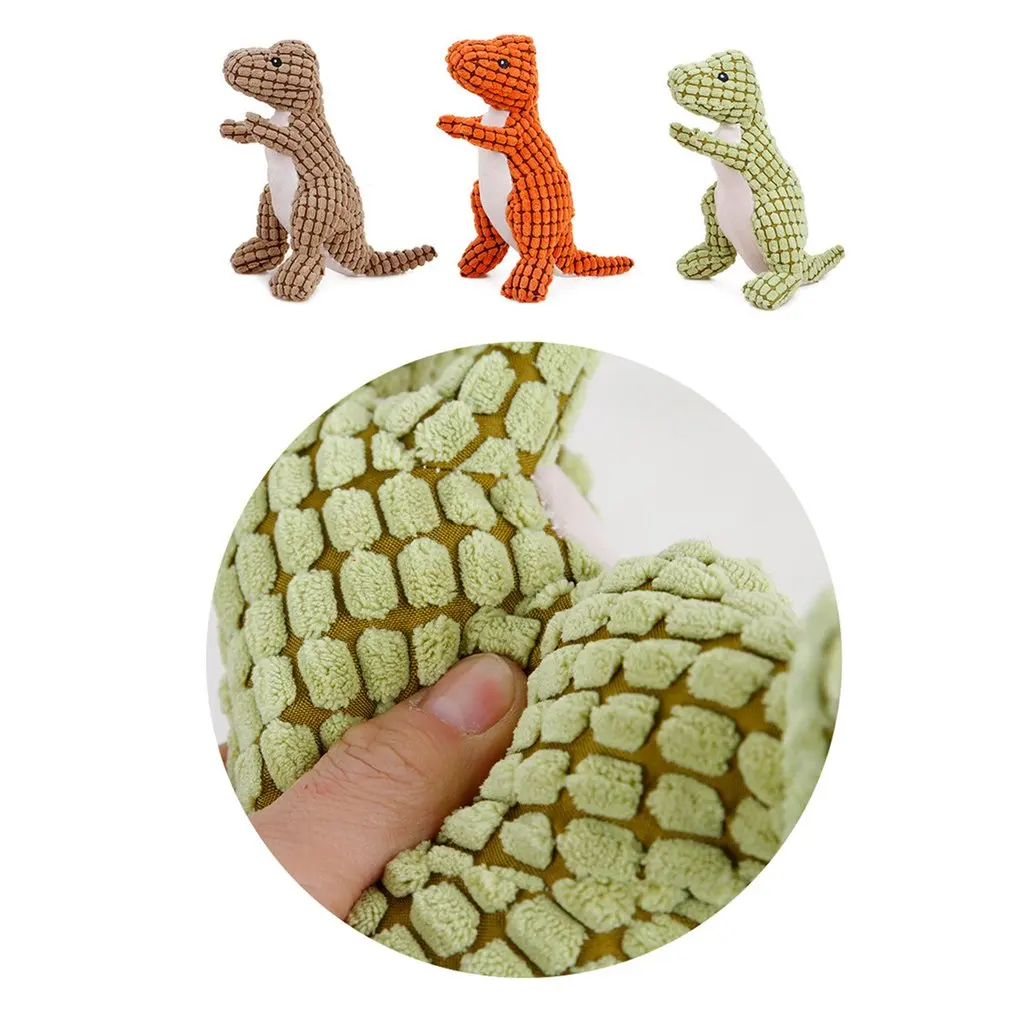 Teeth squeaky pet dinosaur shape plush chew dog toy puppy toy smell toy big dinosaur professional
Teeth squeaky pet dinosaur shape plush chew dog toy puppy toy smell toy big dinosaur professional