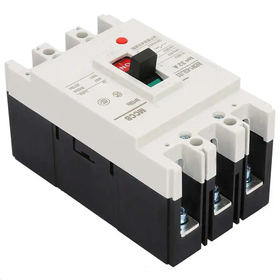3P Integrated Circuit Breaker Air Break Switch +All Copper Contacts 800V Durable