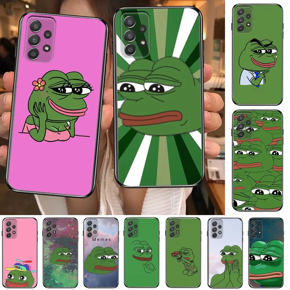 PUNQZY Funny The Frog Face Cry Happy Couple Phone Case Hull For Samsung Galaxy A70 A50 A51 A71 A52 A40 A30 A31 A90 A20E 5G S Bla
PUNQZY Funny The Frog Face Cry Happy Couple Phone Case Hull For Samsung Galaxy A70 A50 A51 A71 A52 A40 A30 A31 A90 A20E 5G S Bla
