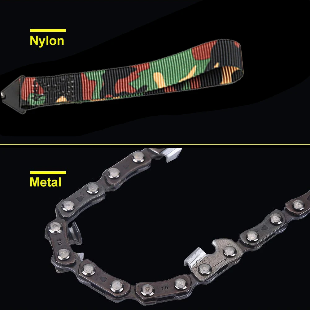 Portable Survival Chain Saw Pocket Chainsaw Emergency Camping Hiking Wood Cutting Hand Tool Pouch With Pocket Bag Hand Saw Tools
Portable Survival Chain Saw Pocket Chainsaw Emergency Camping Hiking Wood Cutting Hand Tool Pouch With Pocket Bag Hand Saw Tools
