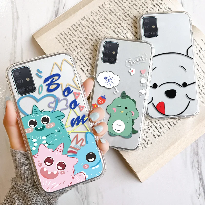Funda For Samsung A51 Cases Silicon Cover Samsung A52 A32 A31 A41 A72 A71 A50 S21 Ultra S20 FE S10 Plus Soft TPU Cartoon Housing
Funda For Samsung A51 Cases Silicon Cover Samsung A52 A32 A31 A41 A72 A71 A50 S21 Ultra S20 FE S10 Plus Soft TPU Cartoon Housing