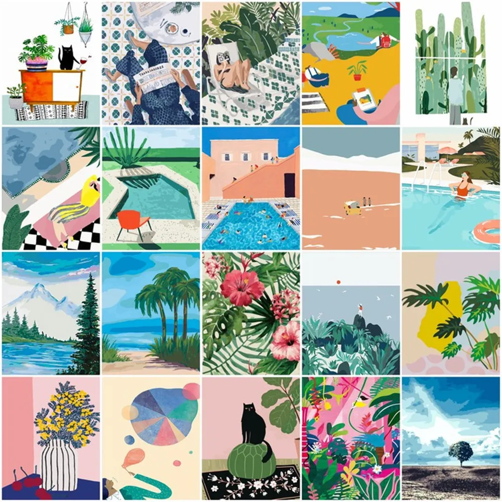 AZQSD Coloring By Numbers Seaside Drawing On Canvas Picture By Number For Adults Swimming Poor Handpainted Unique Gifts
AZQSD Coloring By Numbers Seaside Drawing On Canvas Picture By Number For Adults Swimming Poor Handpainted Unique Gifts