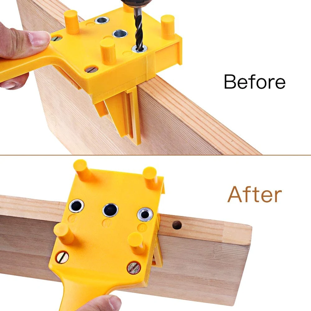 38pcs Quick Wood Doweling Jig ABS Plastic Handheld Pocket Hole Jig System Drill Bit Hole Puncher For Carpentry Dowel Joints
38pcs Quick Wood Doweling Jig ABS Plastic Handheld Pocket Hole Jig System Drill Bit Hole Puncher For Carpentry Dowel Joints