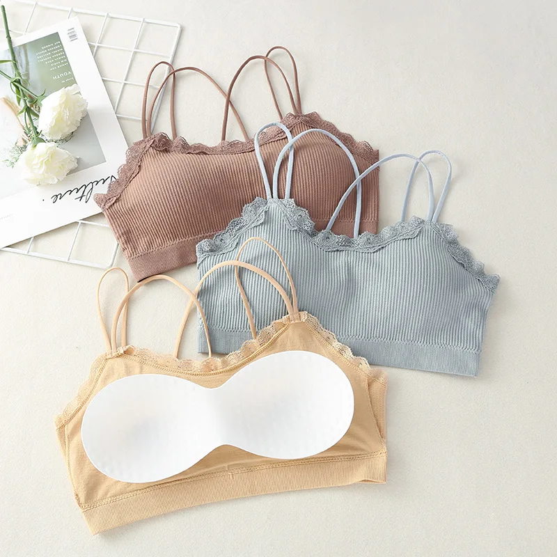 Women's Wrapped Chest Underwear Bralette Lingerie Seamless Unpadded Brassiere Intimates Femme Sexy Beautiful Back lace bra
Women's Wrapped Chest Underwear Bralette Lingerie Seamless Unpadded Brassiere Intimates Femme Sexy Beautiful Back lace bra