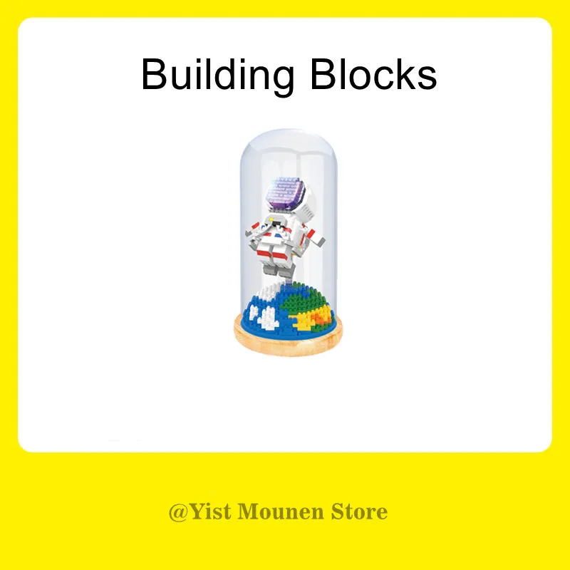 Space Astronaut Micro Building Blocks WiseHawk Spaceman Diamond Mini Brick Figures Kids Toys Valentine's Day DIY Gift
Space Astronaut Micro Building Blocks WiseHawk Spaceman Diamond Mini Brick Figures Kids Toys Valentine's Day DIY Gift