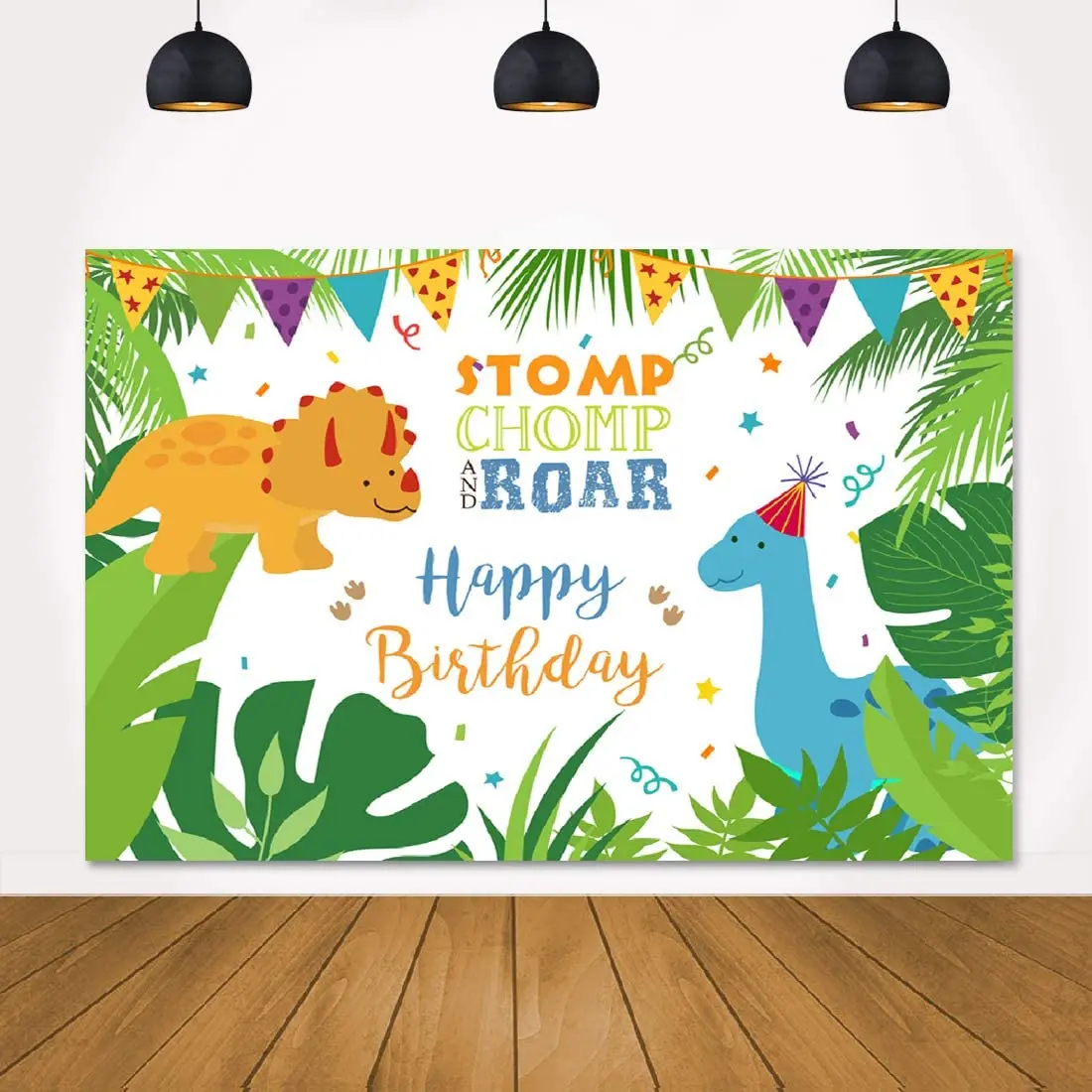 Dinosaur Backdrop Happy Birthday Party Cartoon Kids Child Newborn Baby Background Boys Girls Tropical Jungle Banner Decoration
Dinosaur Backdrop Happy Birthday Party Cartoon Kids Child Newborn Baby Background Boys Girls Tropical Jungle Banner Decoration