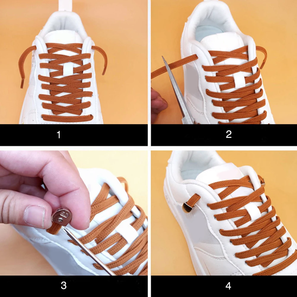 1Pcs Elastic Laces Clasps Metal Capsule Lock Buckles Tip Ends No Tie Shoelaces Tieless Elastic Lazy Shoelace Accessries
1Pcs Elastic Laces Clasps Metal Capsule Lock Buckles Tip Ends No Tie Shoelaces Tieless Elastic Lazy Shoelace Accessries