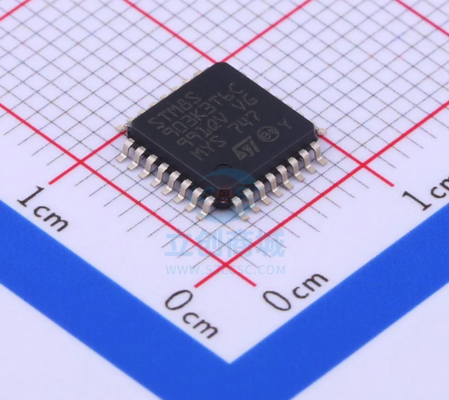 Single chip microcomputer STM8S903K3T6C LQFP-32 STM8 16MHZ chip 8-bit microcontroller IC chip
Single chip microcomputer STM8S903K3T6C LQFP-32 STM8 16MHZ chip 8-bit microcontroller IC chip