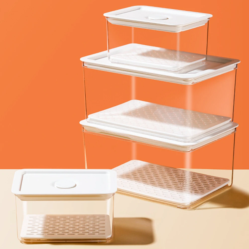 2022 New Sealed Box Plastic Food Storage Container Vacuum Fresh-keeping Box Vegetable And Fruit Transparent Storage Box
2022 New Sealed Box Plastic Food Storage Container Vacuum Fresh-keeping Box Vegetable And Fruit Transparent Storage Box