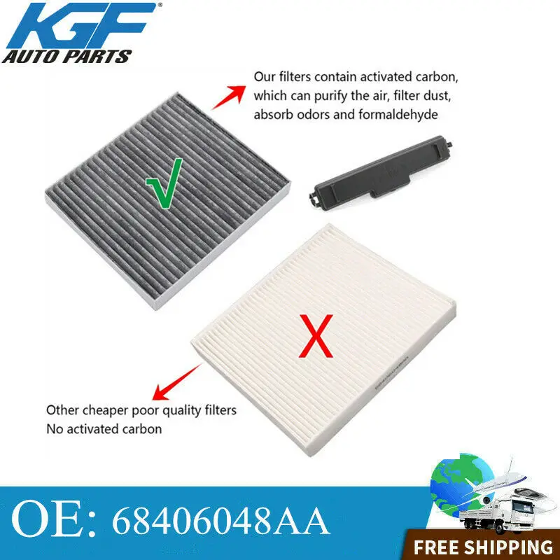 For DODGE RAM 1500 2500 3500 PM 2.5 Carbon Cabin Air Filter & Filter Access Door 68406048AA 68052292AA 68318365 car accessories
For DODGE RAM 1500 2500 3500 PM 2.5 Carbon Cabin Air Filter & Filter Access Door 68406048AA 68052292AA 68318365 car accessories