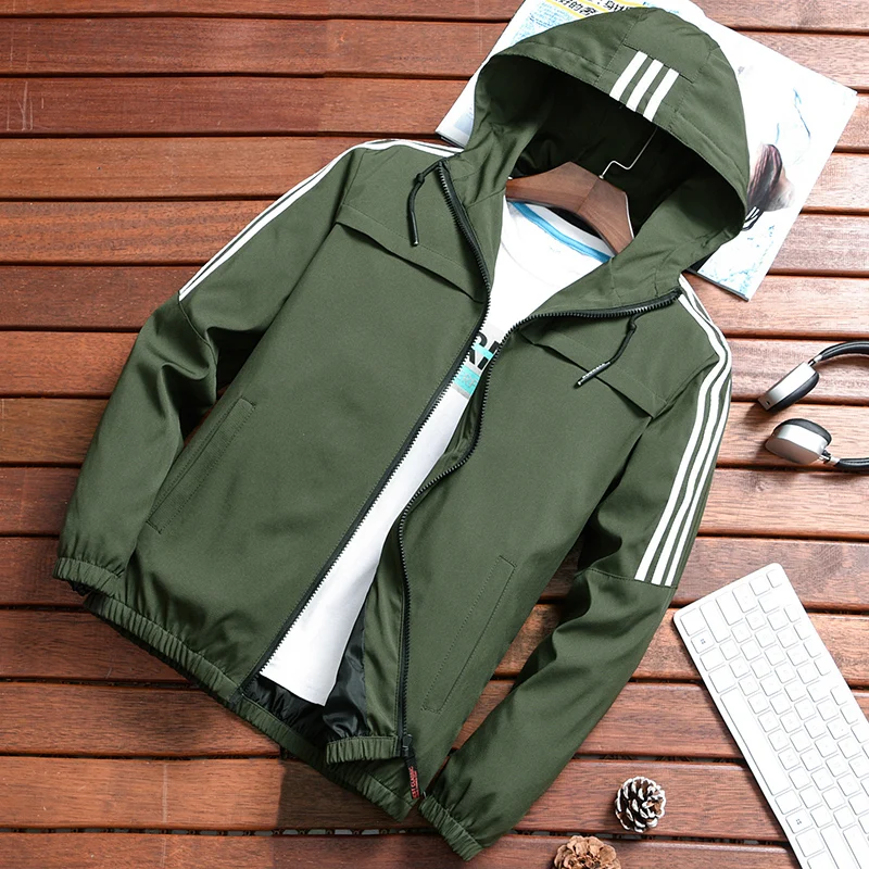 Zip Up Men Jacket Spring Autumn Fashion Brand Slim Fit Coats Male Casual Baseball Bomber Jacket Mens Overcoat Plus size 4XL
Zip Up Men Jacket Spring Autumn Fashion Brand Slim Fit Coats Male Casual Baseball Bomber Jacket Mens Overcoat Plus size 4XL