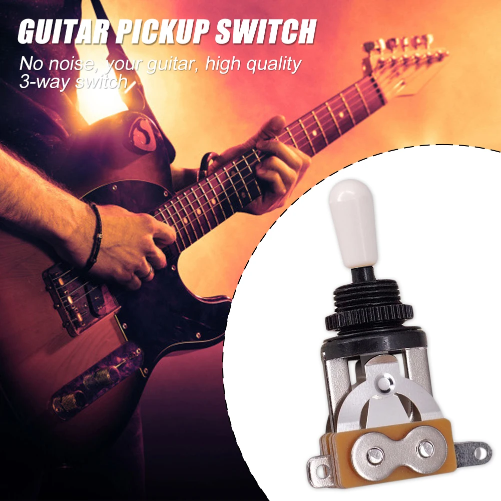 Pickup Selector Switch 3 Way Guitar with Tip Cap Musical Enjoyable Instrument Supplies for Guitar Parts Accessories
Pickup Selector Switch 3 Way Guitar with Tip Cap Musical Enjoyable Instrument Supplies for Guitar Parts Accessories