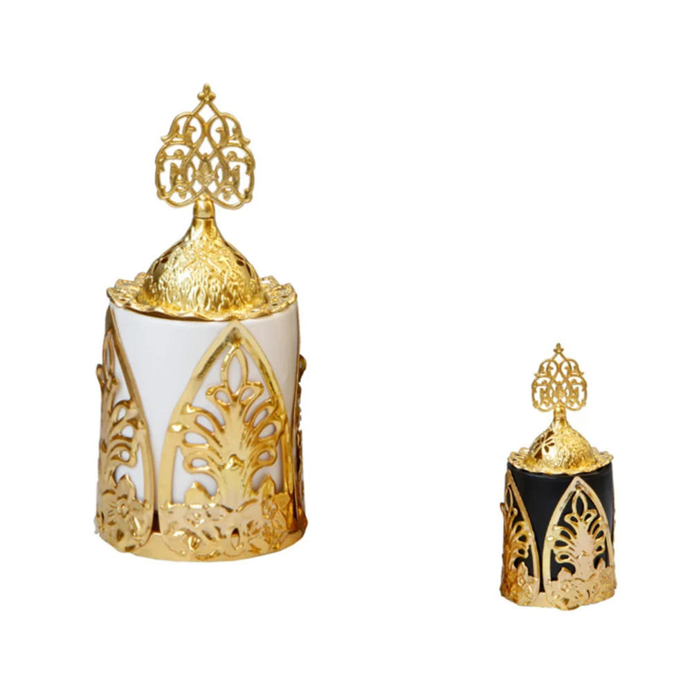 Middle Eastern Style Ceramic Incense Burner Plate Arabic Iron Art Incense Holder Aromatherapy Figurine Ash Catcher Home Decor (B
Middle Eastern Style Ceramic Incense Burner Plate Arabic Iron Art Incense Holder Aromatherapy Figurine Ash Catcher Home Decor (B