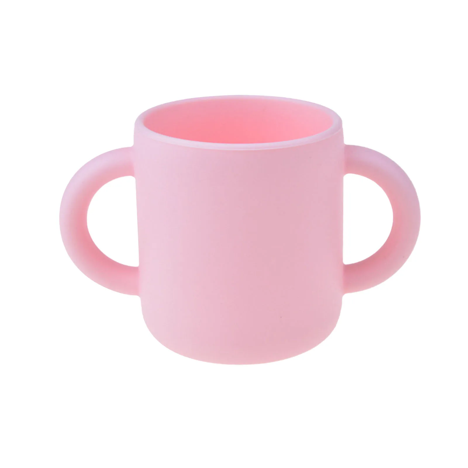 140ML Pink Baby Learning Drinking Cup Food-grade Silicone Water Cups Bottle With 2 Handles Anti-scald Drinking Cup For Infants
140ML Pink Baby Learning Drinking Cup Food-grade Silicone Water Cups Bottle With 2 Handles Anti-scald Drinking Cup For Infants