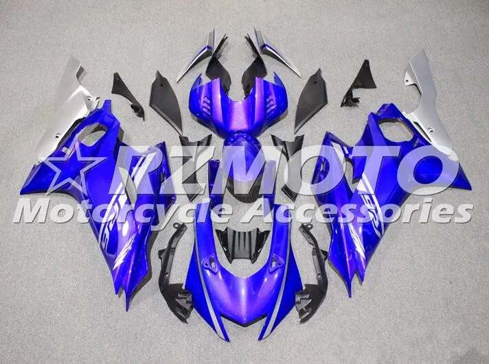 Новый стиль, комплект обтекателей из АБС-пластика для YAMAHA YZF-R6 2017 2018 2019 R6 17 18 19, комплект обтекателей под заказ, Бесплатная серебристо-синяя
Новый стиль, комплект обтекателей из АБС-пластика для YAMAHA YZF-R6 2017 2018 2019 R6 17 18 19, комплект обтекателей под заказ, Бесплатная серебристо-синяя