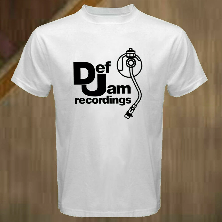 Футболка Neu Grobe S до 3Xl! Def jam Recordings Логотип Классический рэп хип хоп Nas Slim Fit