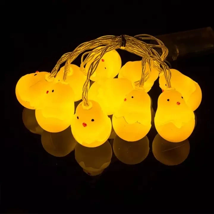 1.5/3M 10/20 LED Easter Chicks String Light Garland Children Bedroom Fairy Light Christmas Happy Easter Party Decor for Home 
1.5/3M 10/20 LED Easter Chicks String Light Garland Children Bedroom Fairy Light Christmas Happy Easter Party Decor for Home