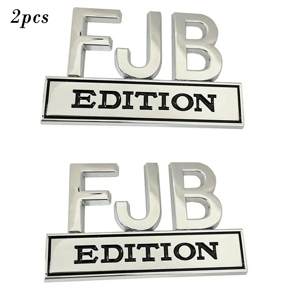 2pcs FJB Edition Car Side Stickers Auto Trunk Rear Tailgate Emblem Badge Decal Sticker Car Fender Side Marker Styling Sticker
2pcs FJB Edition Car Side Stickers Auto Trunk Rear Tailgate Emblem Badge Decal Sticker Car Fender Side Marker Styling Sticker