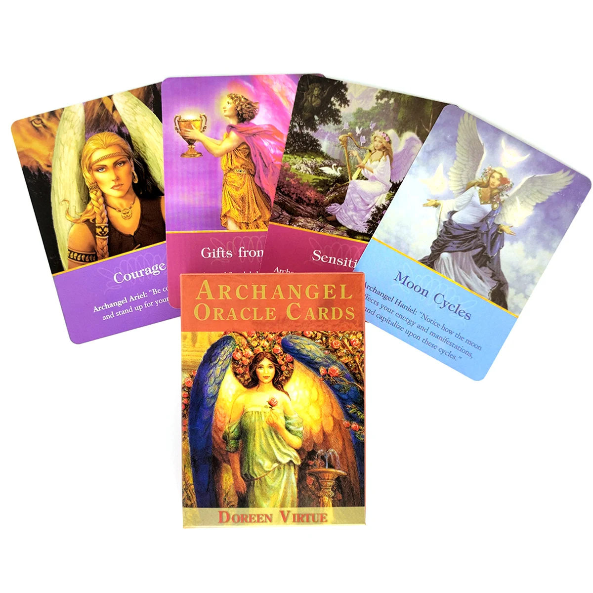 

Archangel Oracle Card Tarot Cards And PDF Guidance Divination Deck Entertainment Parties Board Game Support drop shipping 45 Pcs