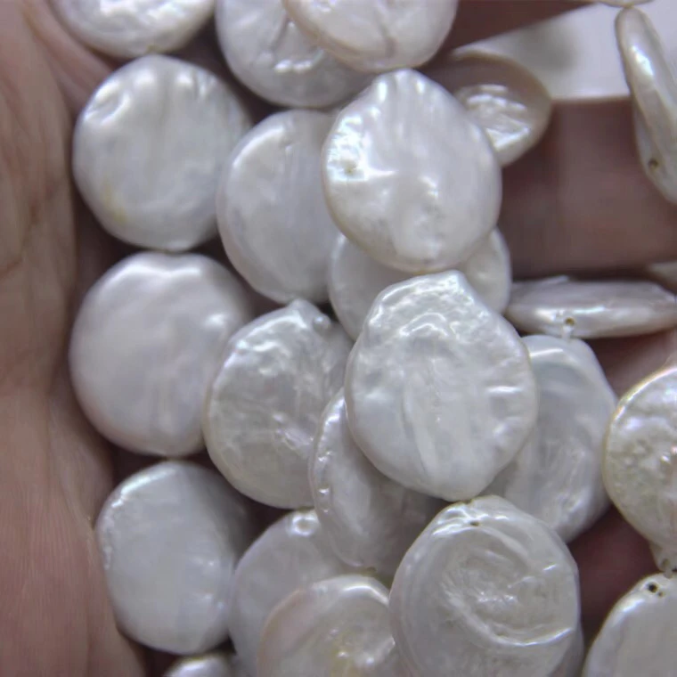 19-20mm Super Big Size White Color Button Shape Loose Pearl Necklace Real Pearl Strand String 38cm Long DIY Jewelry
19-20mm Super Big Size White Color Button Shape Loose Pearl Necklace Real Pearl Strand String 38cm Long DIY Jewelry