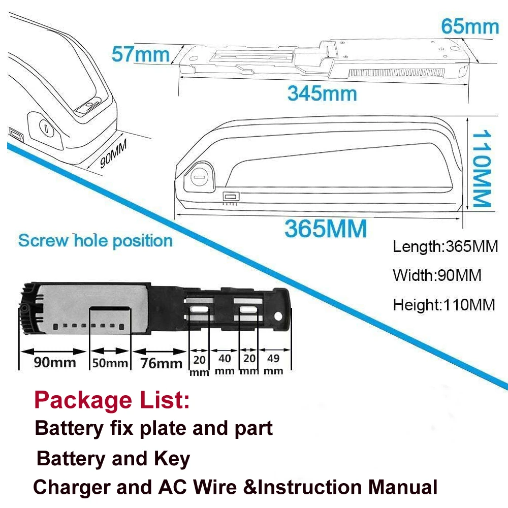 EBike Battery 48V 52V 36V Hailong 500W 700W 1000W G25 Panasonic 18650 Lithium Ebike Batteries with USB for Bafang Motor Kit
EBike Battery 48V 52V 36V Hailong 500W 700W 1000W G25 Panasonic 18650 Lithium Ebike Batteries with USB for Bafang Motor Kit