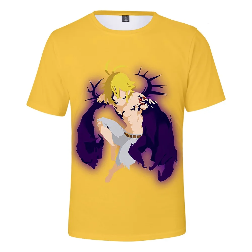 Meliodas T Shirt Harajuku Anime The Seven Deadly Sins T-shirt Men Women Cartoon 3D Graphic T Shirt Summer Kids Short Sleeve Tee
Meliodas T Shirt Harajuku Anime The Seven Deadly Sins T-shirt Men Women Cartoon 3D Graphic T Shirt Summer Kids Short Sleeve Tee