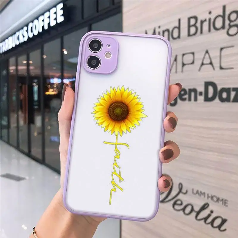 Sunflower Flower pattern plant Phone Cases matte transparent For iphone 7 8 11 12 plus mini x xs xr pro max cover 
Sunflower Flower pattern plant Phone Cases matte transparent For iphone 7 8 11 12 plus mini x xs xr pro max cover