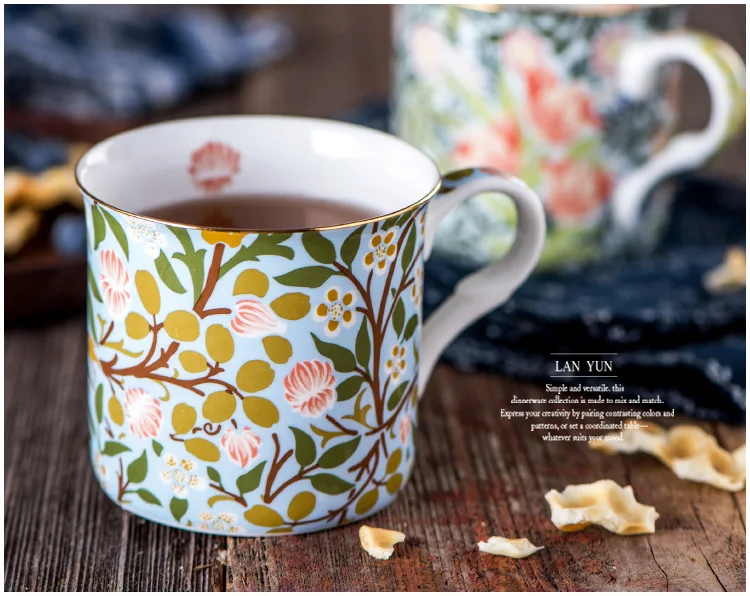 Vintage Mug Coffee Bone China Creative Printing Nordic Office Tumbler Golden Retro Cup Tazas De Cafe Wedding Gifts EC50BZ
Vintage Mug Coffee Bone China Creative Printing Nordic Office Tumbler Golden Retro Cup Tazas De Cafe Wedding Gifts EC50BZ