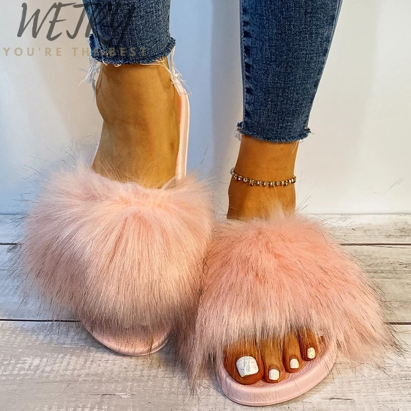 Сланцы женские из натурального Лисьего меха, летние Нескользящие пушистые меховые тапки, Симпатичные плюшевые шлепанцы с лисьим мехом
Сланцы женские из натурального Лисьего меха, летние Нескользящие пушистые меховые тапки, Симпатичные плюшевые шлепанцы с лисьим мехом