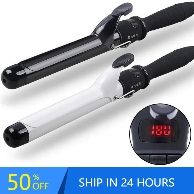 Professional LCD Hair Curler Adjustment Temperature Hair Curl Irons Curling Wand Roller Hair Styling Tools Dropshipping
Professional LCD Hair Curler Adjustment Temperature Hair Curl Irons Curling Wand Roller Hair Styling Tools Dropshipping