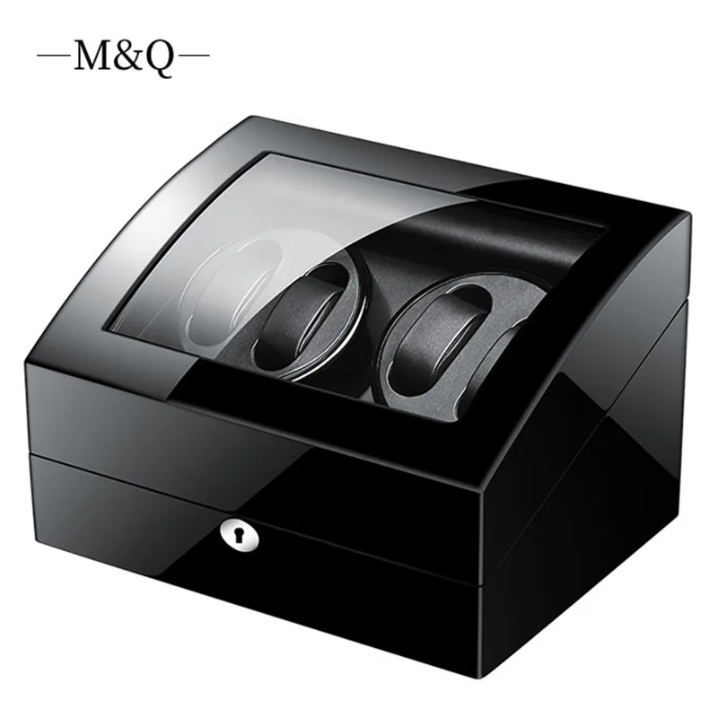 Luxury 4+6 Automatic Watch Winder Box Collection Display Silent Motor US/UK/AU/EU Plug Wristwatch Storage Box
Luxury 4+6 Automatic Watch Winder Box Collection Display Silent Motor US/UK/AU/EU Plug Wristwatch Storage Box