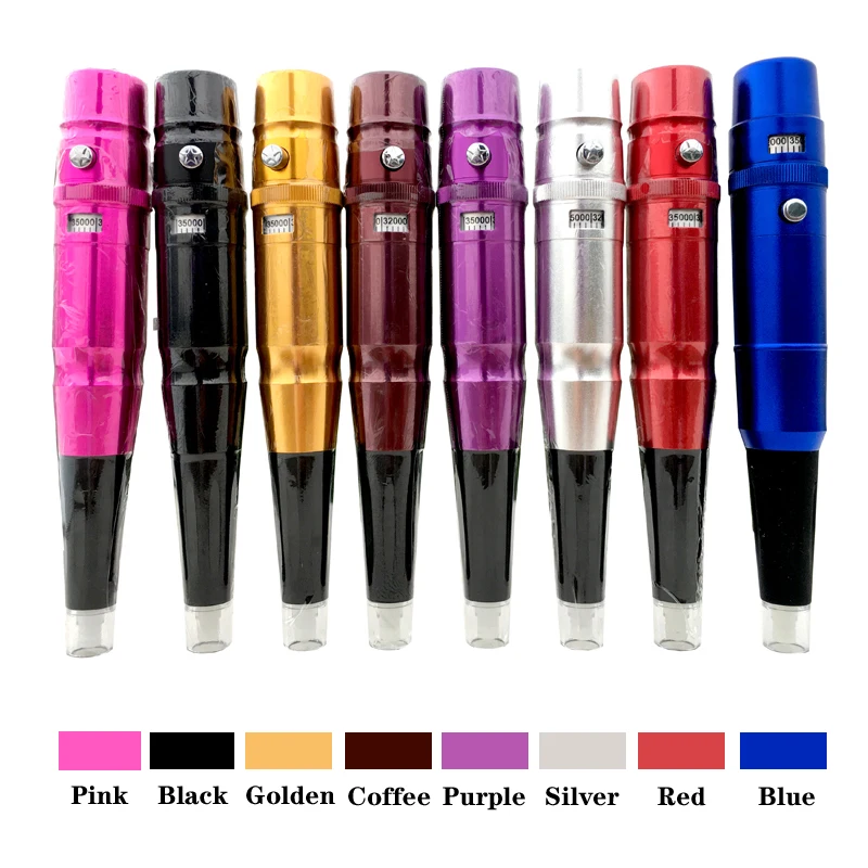 1 Pcs Professional 35000 R/M Tattoo Permanent Makeup Machine Pen Eyebrow Eyebrows Lip Tattoo Machines With Needles Caps
1 Pcs Professional 35000 R/M Tattoo Permanent Makeup Machine Pen Eyebrow Eyebrows Lip Tattoo Machines With Needles Caps