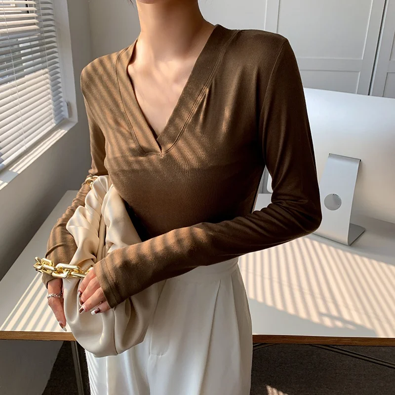 Женский вязаный свитер с длинным рукавом, повседневный облегающий пуловер в Корейском стиле, верхняя одежда, зима 2021
Женский вязаный свитер с длинным рукавом, повседневный облегающий пуловер в Корейском стиле, верхняя одежда, зима 2021