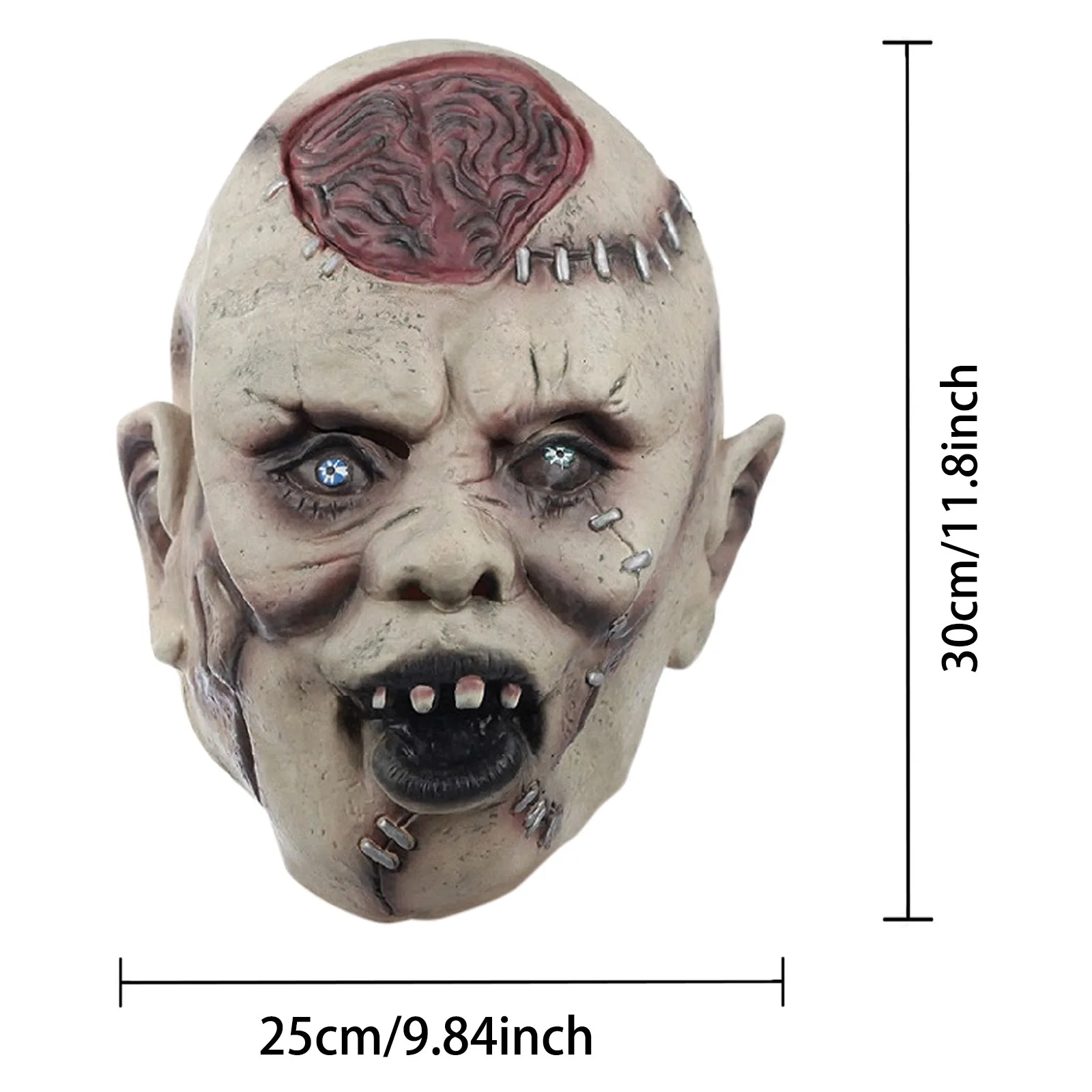 Halloween Headgear Brain Scary Mask Horror Headgear Scary Cosplay Party Costume Halloween Latex Mask Skull Horror Mask Adult
Halloween Headgear Brain Scary Mask Horror Headgear Scary Cosplay Party Costume Halloween Latex Mask Skull Horror Mask Adult