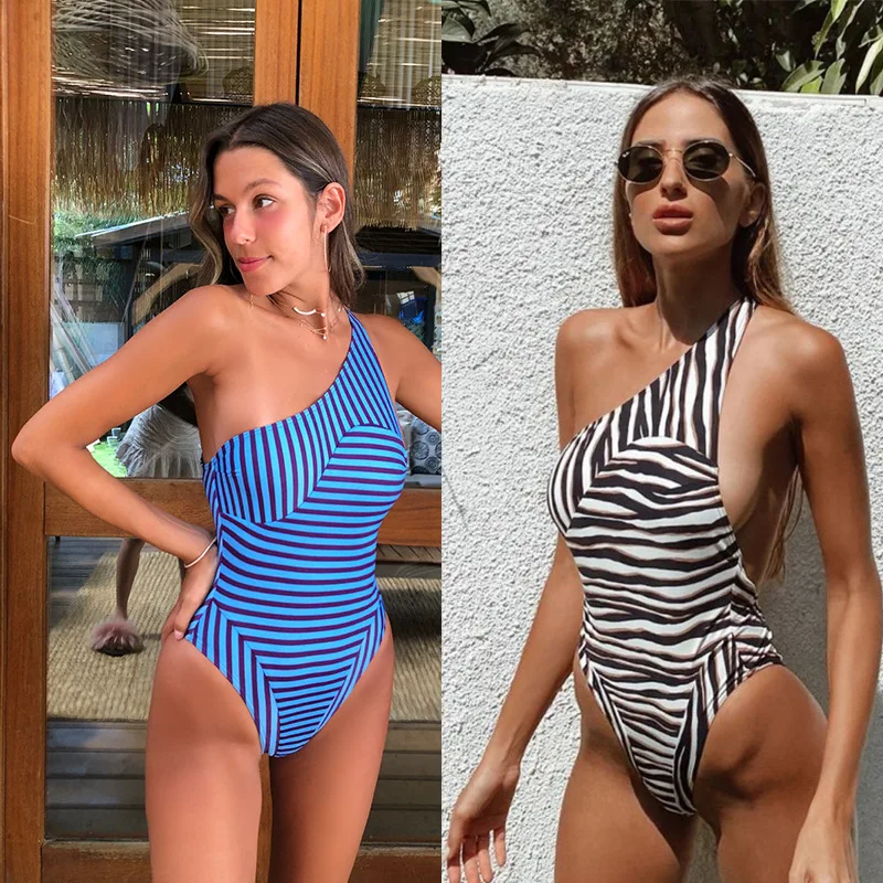 One Piece Swimsuit 2021 Sexy Swimwear Women Striped Print Bodysuit Backless Bathing Suit Summer Beachwear Swimming Suit Monokini
One Piece Swimsuit 2021 Sexy Swimwear Women Striped Print Bodysuit Backless Bathing Suit Summer Beachwear Swimming Suit Monokini