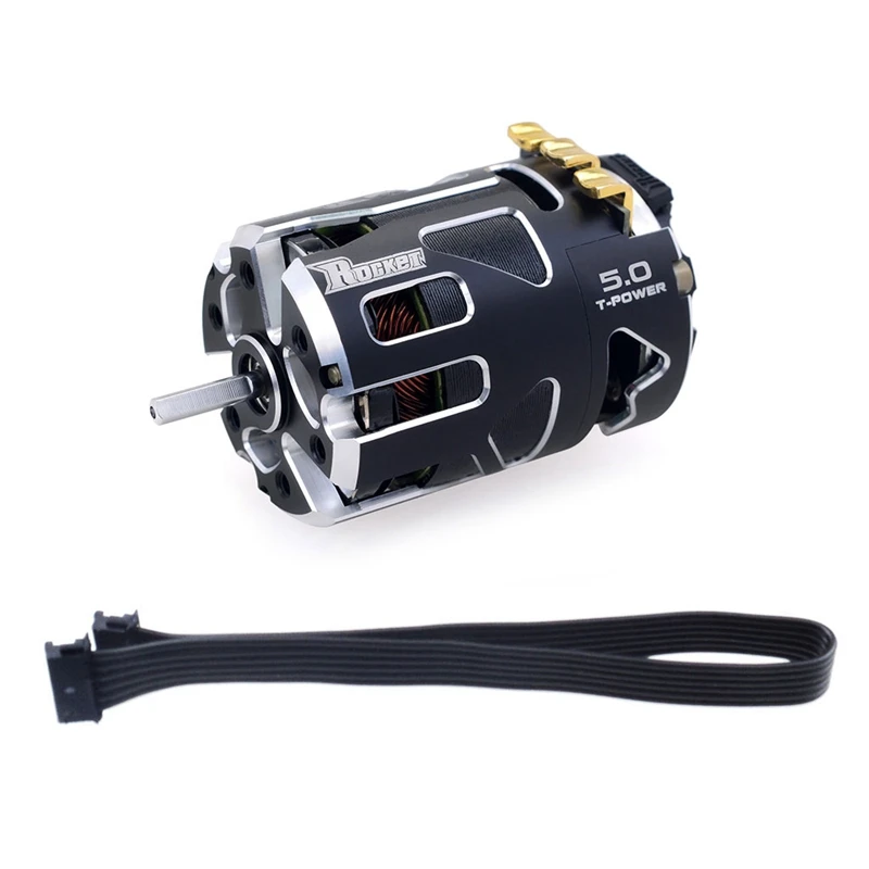 SURPASS HOBBY Rocket 540 V5R 3.5T 4.0T 4.5T 5.0T Modified Sensored Brushless Motor for RC Racing Car Motor
SURPASS HOBBY Rocket 540 V5R 3.5T 4.0T 4.5T 5.0T Modified Sensored Brushless Motor for RC Racing Car Motor