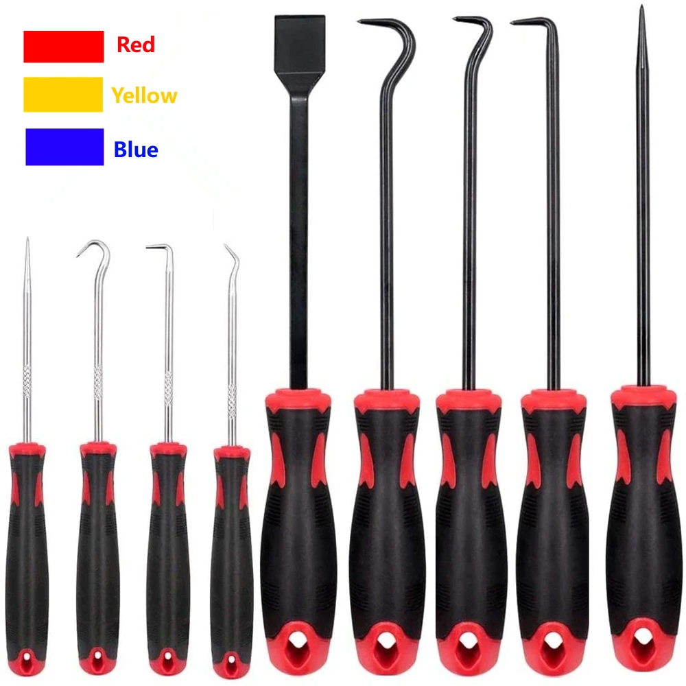9Pcs Universal Scraper Pick Hook Tool Set Car Auto Repair Tool Chrome Vanadium Steel O Ring Gasket Puller Seal Hook Remover Kit
9Pcs Universal Scraper Pick Hook Tool Set Car Auto Repair Tool Chrome Vanadium Steel O Ring Gasket Puller Seal Hook Remover Kit
