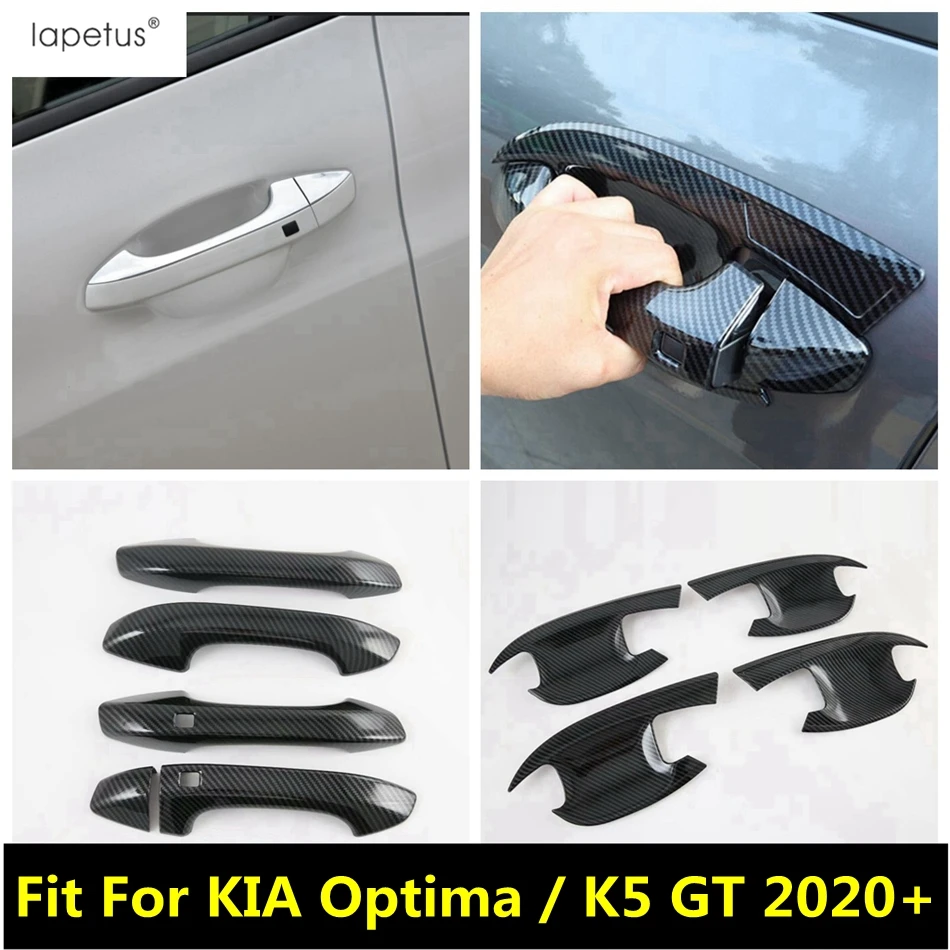 Carbon Fiber Look Accessories For KIA Optima / K5 GT 2020 - 2022 Side Door Grab / Handle Bowl Pull Doorknob Cover Trim Exterior
Carbon Fiber Look Accessories For KIA Optima / K5 GT 2020 - 2022 Side Door Grab / Handle Bowl Pull Doorknob Cover Trim Exterior