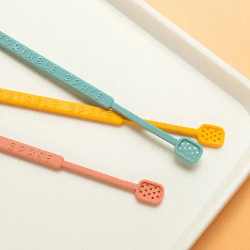 Kitchen Bar Supplies Cocktail Stick Silicone Fruit Drink Stirring Sticks Swizzling Stick Drink Dessert Stirring Stick
Kitchen Bar Supplies Cocktail Stick Silicone Fruit Drink Stirring Sticks Swizzling Stick Drink Dessert Stirring Stick