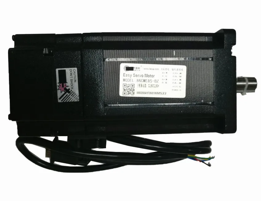 2 phase Closed Loop Stepper Motor 86CME85-BZ With Brake NEMA34 Servo 8.5NM Shaft 14mm 1000-Line Encoder
2 phase Closed Loop Stepper Motor 86CME85-BZ With Brake NEMA34 Servo 8.5NM Shaft 14mm 1000-Line Encoder