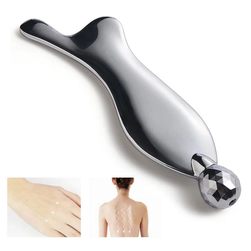 Fashion Face Lift Massage Reuse Guasha Board Face Lift Tool Titanium Alloy Face Massager Effective V Shape Reduce Fine Lines
Fashion Face Lift Massage Reuse Guasha Board Face Lift Tool Titanium Alloy Face Massager Effective V Shape Reduce Fine Lines
