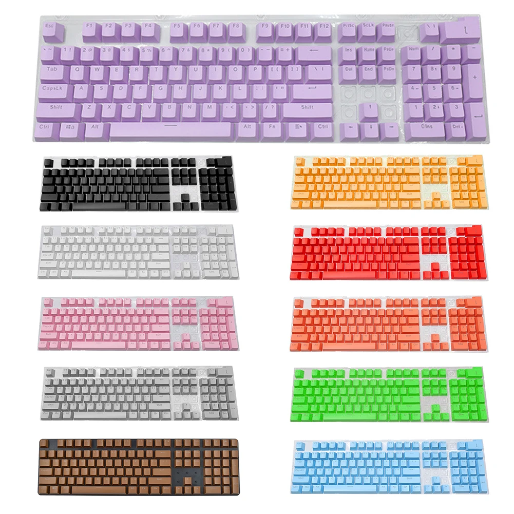 104pcs ABS Keyboard Keycaps Desktop Computer Ergonomic Blank Keycaps For Cherry MX Mechanical Keyboard Key Cap Replacement 2021
104pcs ABS Keyboard Keycaps Desktop Computer Ergonomic Blank Keycaps For Cherry MX Mechanical Keyboard Key Cap Replacement 2021